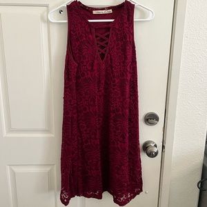 Jrs Large Swing Lacey dress